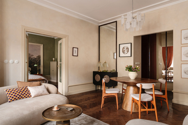 Стильная квартира тревел-блогера в Варшаве с элегантными деталями Стильная квартира тревел-блогера в Варшаве с элегантными деталями