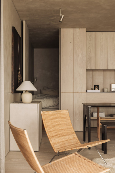 Стильный песочный минимализм в Бельгии Стильный песочный минимализм в Бельгии