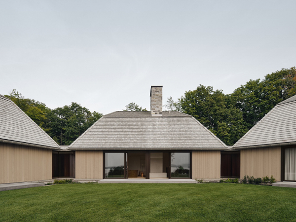 Уютная минималистичная резиденция в Квебеке (Канада)