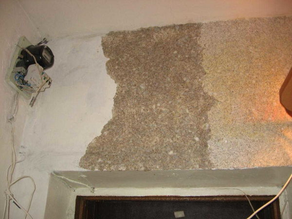 Отделка стен, потолка мокрыми (жидкими) обоями Отделка стен, потолка мокрыми (жидкими) обоями