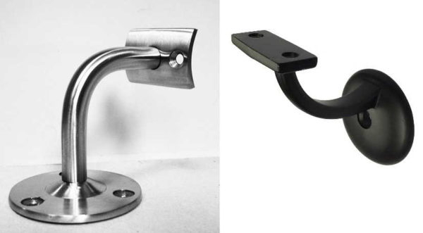 Установка поручней на лестницу, стену — варианты крепления Установка поручней на лестницу, стену — варианты крепления