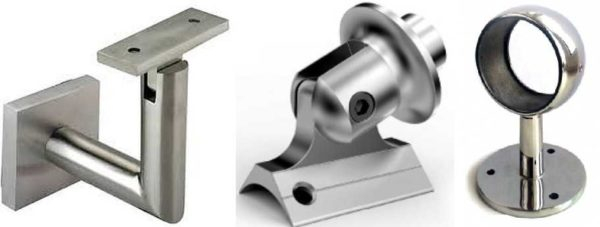 Установка поручней на лестницу, стену — варианты крепления Установка поручней на лестницу, стену — варианты крепления