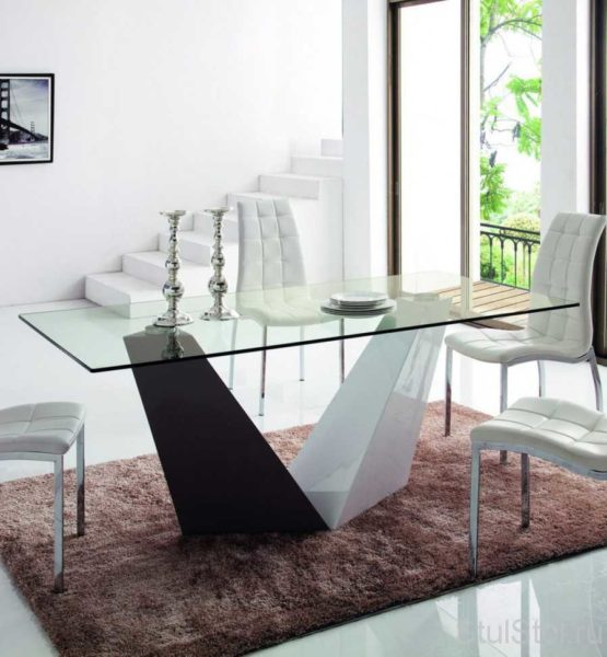Стол обеденный со стеклом — стильный выбор для кухни Стол обеденный со стеклом — стильный выбор для кухни