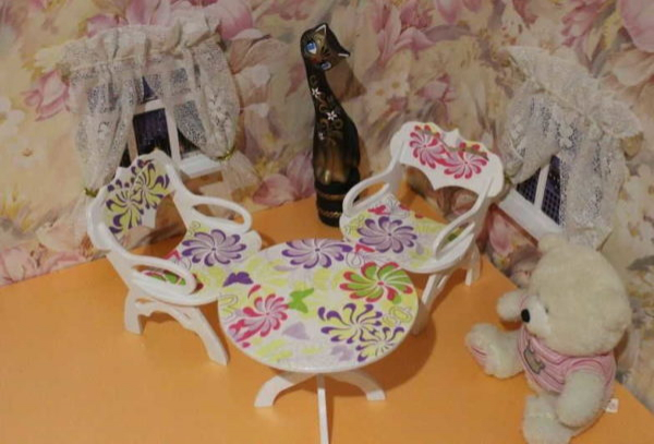 Кукольная мебель своими руками — обустраиваем домик для кукол Кукольная мебель своими руками — обустраиваем домик для кукол