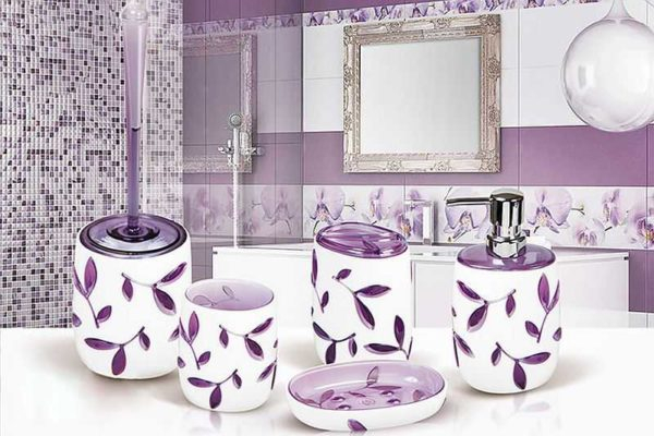 Подбираем аксессуары для ванной (48 фото)