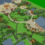 Обустройство придомовой территории частного дома — создаем свой дизайн