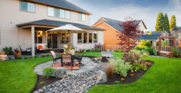 Обустройство придомовой территории частного дома — создаем свой дизайн