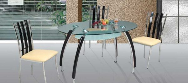 Стол обеденный со стеклом — стильный выбор для кухни Стол обеденный со стеклом — стильный выбор для кухни