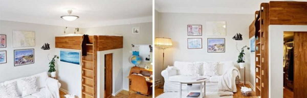 Как обустроить спальню-гостиную Как обустроить спальню-гостиную