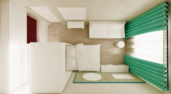 Как обустроить спальню-гостиную Как обустроить спальню-гостиную