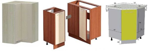 Недорогие модульные (сборные) кухни: виды шкафов, принцип компоновки