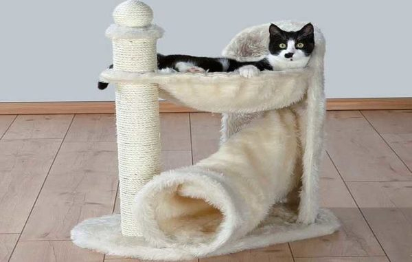 Кошачий домик своими руками