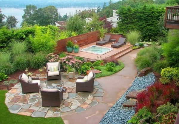 Обустройство придомовой территории частного дома — создаем свой дизайн