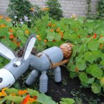 Садовые и дачные поделки: новинки (75 фото)