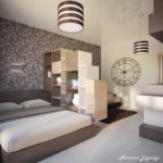 Как обустроить спальню-гостиную Как обустроить спальню-гостиную