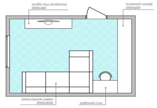 Как обустроить спальню-гостиную Как обустроить спальню-гостиную