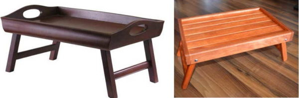 Кроватный столик для завтрака в постель Кроватный столик для завтрака в постель