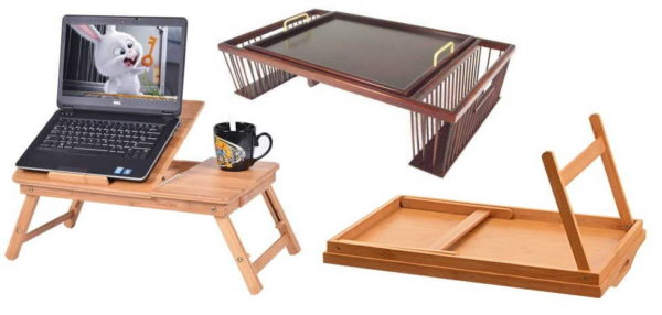 Кроватный столик для завтрака в постель Кроватный столик для завтрака в постель