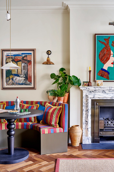 Яркие краски вернули к жизни этот старинный таунхаус в Лондоне Яркие краски вернули к жизни этот старинный таунхаус в Лондоне