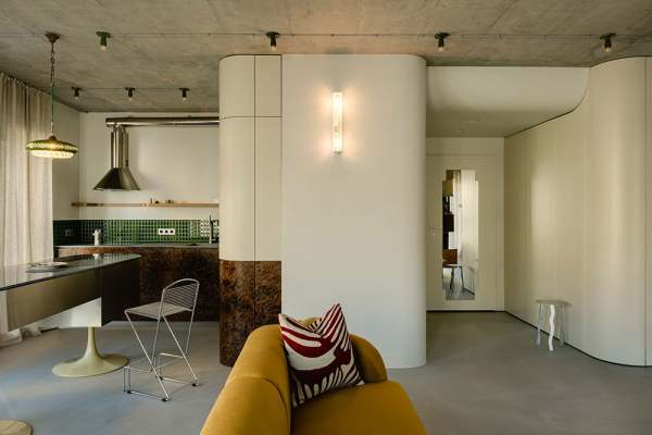 Микс стилей и эпох в дизайне необычной квартиры в Варшаве Микс стилей и эпох в дизайне необычной квартиры в Варшаве