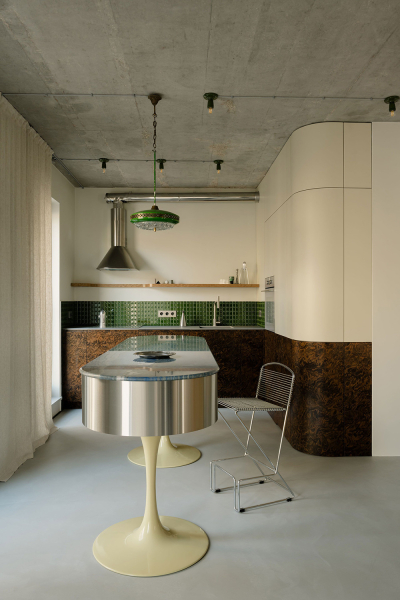 Микс стилей и эпох в дизайне необычной квартиры в Варшаве Микс стилей и эпох в дизайне необычной квартиры в Варшаве