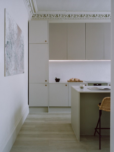 Минимализм с лепниной: дом в Эдинбурге