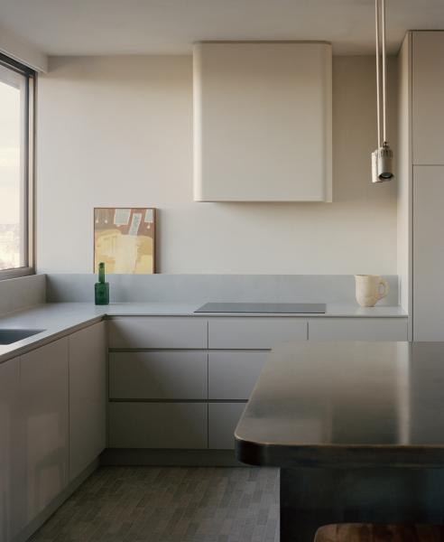 Мягкость и нежность минималистичного интерьера в Мельбурне Мягкость и нежность минималистичного интерьера в Мельбурне