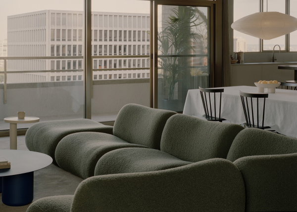 Мягкость и нежность минималистичного интерьера в Мельбурне Мягкость и нежность минималистичного интерьера в Мельбурне