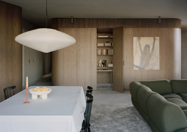 Мягкость и нежность минималистичного интерьера в Мельбурне Мягкость и нежность минималистичного интерьера в Мельбурне