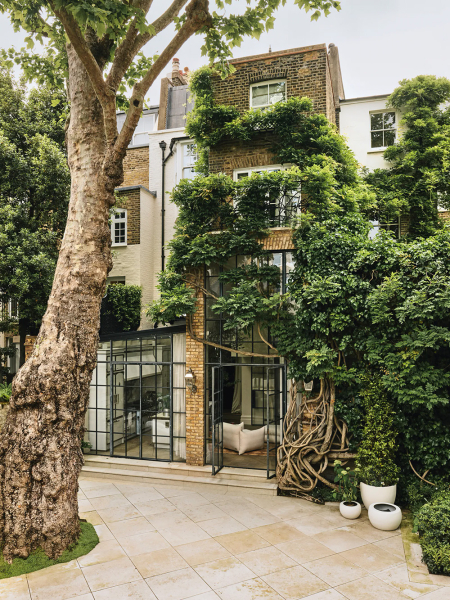 Прекрасное пространство и живые интерьеры: таунхаус в центре Лондона Прекрасное пространство и живые интерьеры: таунхаус в центре Лондона