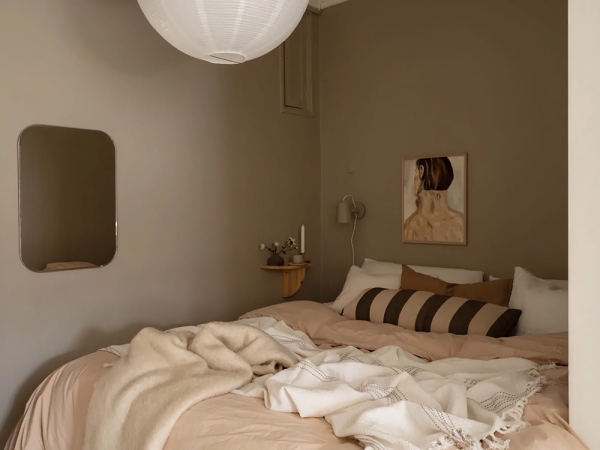 Скандинавский бохо: небольшая квартира с кирпичной стеной в Гетеборге (55 кв. м) Скандинавский бохо: небольшая квартира с кирпичной стеной в Гетеборге (55 кв. м)