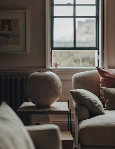 Спокойный и умиротворяющий интерьер старинного дома дизайнера красок в Бате Спокойный и умиротворяющий интерьер старинного дома дизайнера красок в Бате