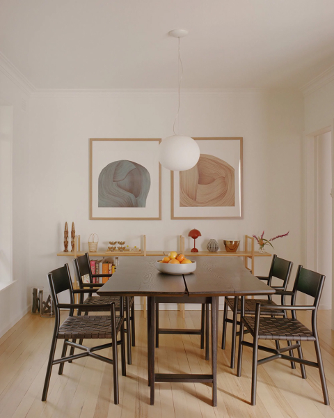 Стильный дизайн и перепад уровней пола: обновление старого бунгало в Мельбурне Стильный дизайн и перепад уровней пола: обновление старого бунгало в Мельбурне