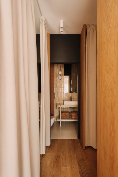 Тёплый современный интерьер для молодой семьи в Варшаве Тёплый современный интерьер для молодой семьи в Варшаве