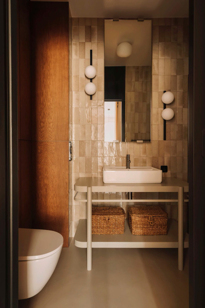 Тёплый современный интерьер для молодой семьи в Варшаве Тёплый современный интерьер для молодой семьи в Варшаве