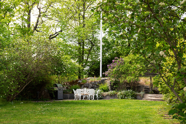 Великолепная квартира в уникальной исторической вилле в Стокгольме