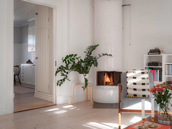 Залитая солнцем квартира в Швеции с ярким декором и кантри нотками Залитая солнцем квартира в Швеции с ярким декором и кантри нотками