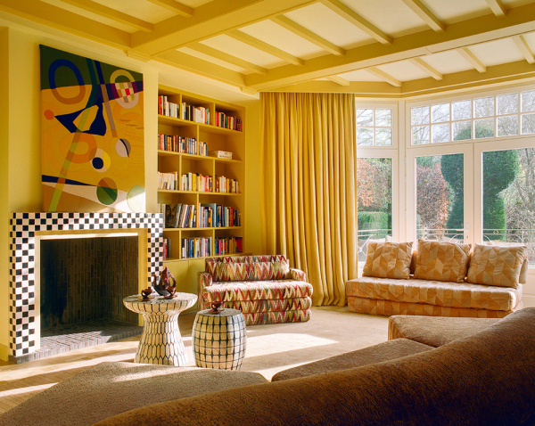 Желтый и другие сочные краски в дизайне семейного таунхауса в Брюсселе Желтый и другие сочные краски в дизайне семейного таунхауса в Брюсселе