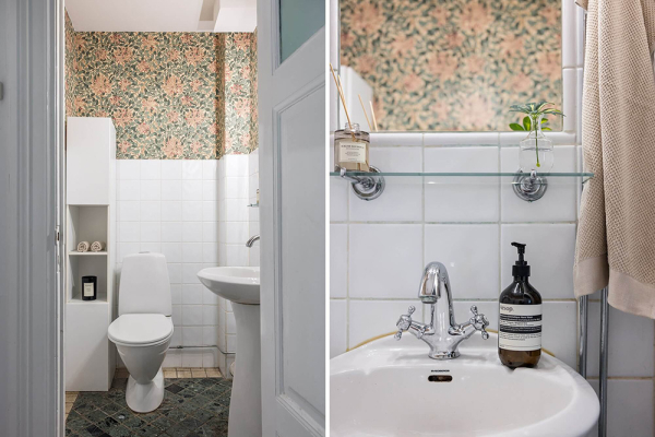 Белая, элегантная, с камином: квартира в Мальмё (75 кв. м) Белая, элегантная, с камином: квартира в Мальмё (75 кв. м)