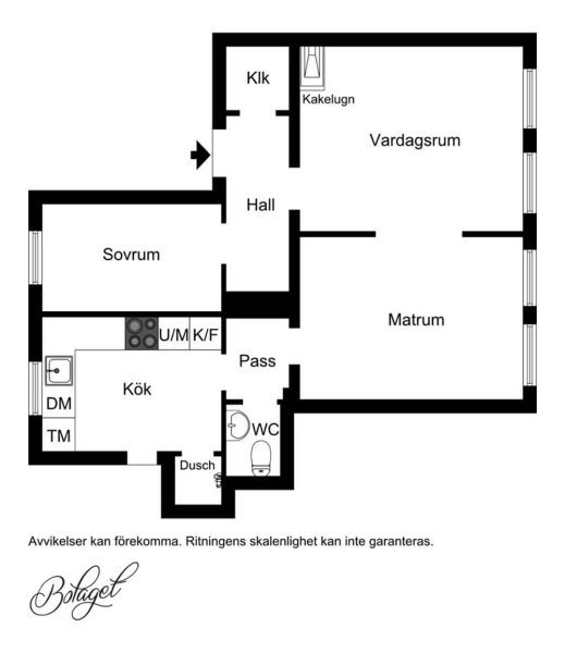 Белая, элегантная, с камином: квартира в Мальмё (75 кв. м) Белая, элегантная, с камином: квартира в Мальмё (75 кв. м)