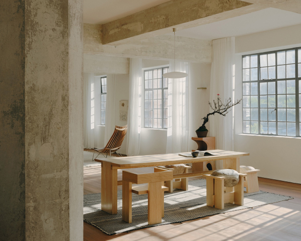 Бетон, естественный свет и японские мотивы: лофт в Сиднее Бетон, естественный свет и японские мотивы: лофт в Сиднее