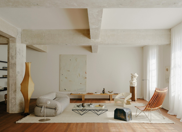 Бетон, естественный свет и японские мотивы: лофт в Сиднее Бетон, естественный свет и японские мотивы: лофт в Сиднее