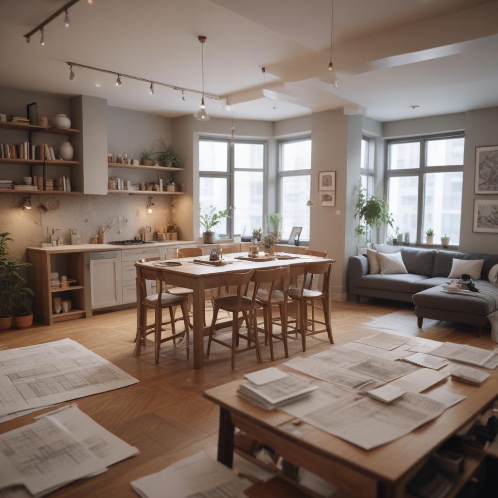 Дизайн-проекты интерьеров квартир: этапы разработки и ключевые решения