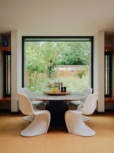 Эдвардианский дом дизайнера в Лондоне с современной пристройкой и чудесным садом