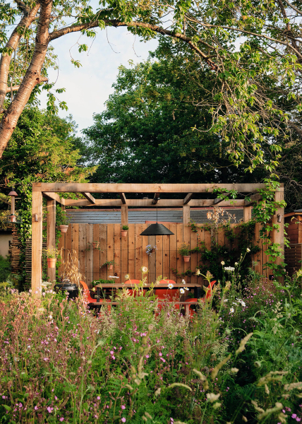 Эдвардианский дом дизайнера в Лондоне с современной пристройкой и чудесным садом