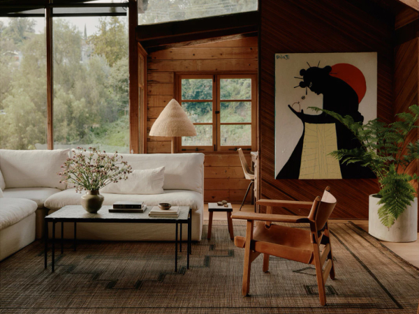 Этот обновлённый охотничий домик в Калифорнии — воплощение уютного дизайна в натуральном дереве