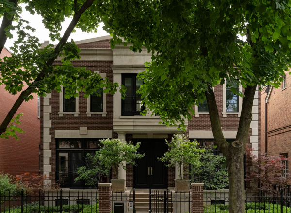 Как дизайнер Claire Staszak придала безликому новую дому в Чикаго характера и элегантности