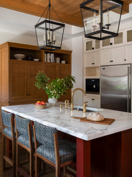 Как дизайнер Claire Staszak придала безликому новую дому в Чикаго характера и элегантности