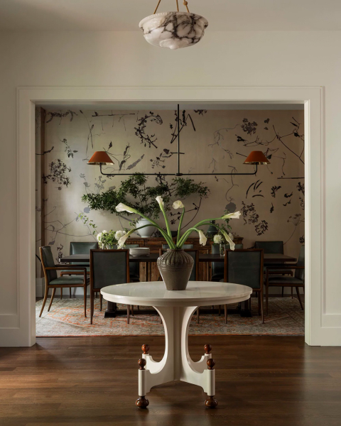 Как дизайнер Claire Staszak придала безликому новую дому в Чикаго характера и элегантности