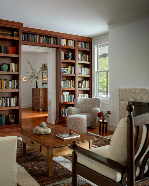 Красивое обновление старинной дачи в штате Мэн Красивое обновление старинной дачи в штате Мэн